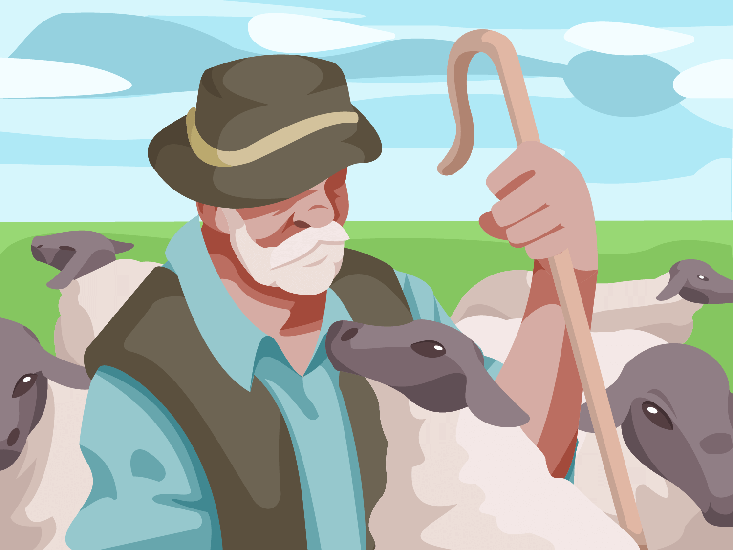Sheep May Safely Graze